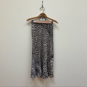 ANTHROPOLOGIE | jungle cat printed skirt